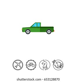 Pickup Truck Icon