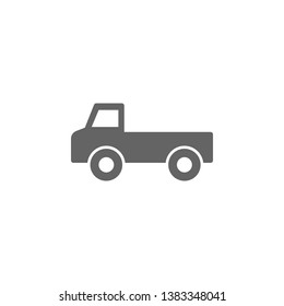 pickup truck icon. Element of simple transport icon. Premium quality graphic design icon. Signs and symbols collection icon for websites