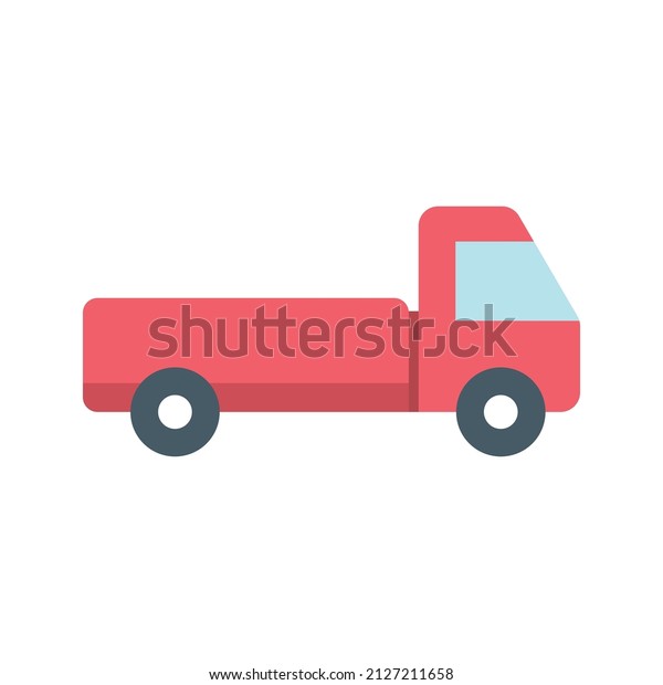Pickup Truck\
icon vector image. Can also be used for Vehicles. Suitable for\
mobile apps, web apps and print\
media.