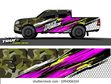 Car Wrap Decal Design Vector Custom Stock Vector (Royalty Free ...