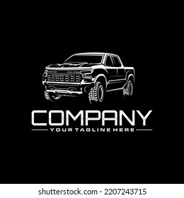 pickup truck logo pickup 4x4 logo