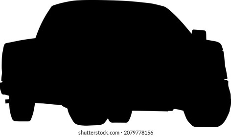 Pickup Truck Silhouettes SVG Truck Silhouette svg