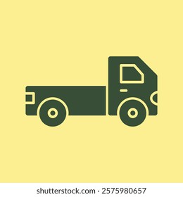 Pickup Truck trendy stunning abstract vector illustration colorful useful design.eps