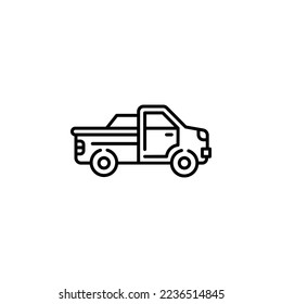 icono del vector de captura. estilo de contorno de icono de transporte. uso perfecto para logotipo, presentación, sitio web y más. estilo de línea de diseño de iconos simple