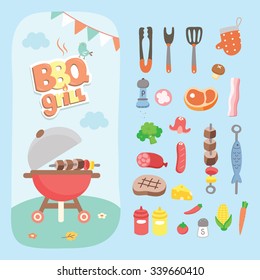 picnic barbecue grill