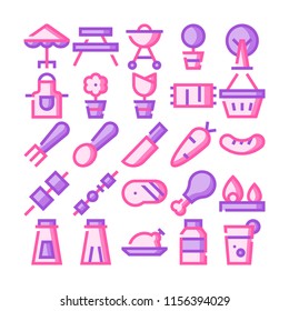 Picnic and Barbeque in for any purposes. Perfect for website mobile app presentation and any other projects. Suitable for any user interface and user experience.