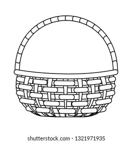 Picnic Basket Cartoon Stock Vector (Royalty Free) 1321971935 | Shutterstock