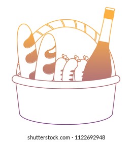 Picnic basket design