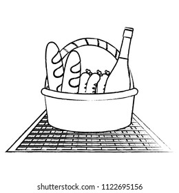 Picnic basket design