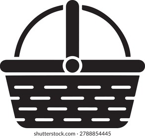 Icono cesta picnic 