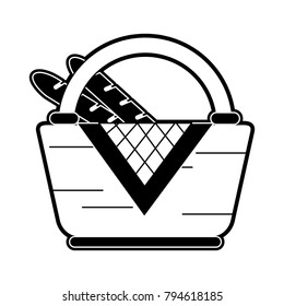 Picnic basket symbol