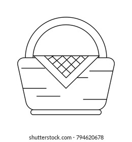 Picnic basket symbol