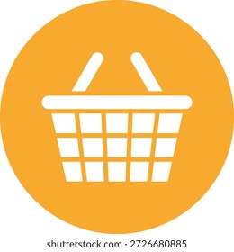 Picknickkorb, Vektorsymbol, Entwurfsgrafik