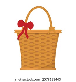 Picnic Basket Vector Illustration - 03