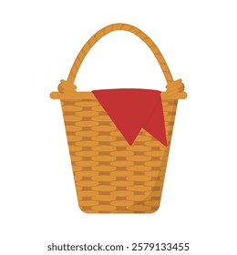 Picnic Basket Vector Illustration - 10
