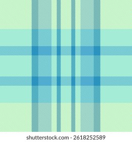 Padrão de cobertor de piquenique tartan têxtil, tecido adolescente sem costura cheque. 50s fundo xadrez vetor de textura na paleta de cores azul-petróleo e ciano.