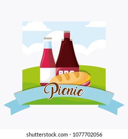 picnic emblem design