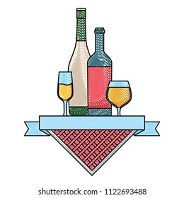 Picnic emblem design