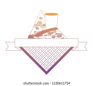 Picnic emblem design 