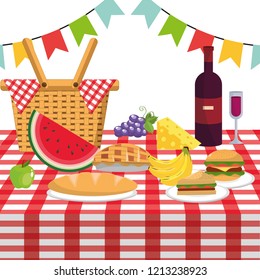 Picnic and food