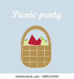 picnic fruit basket
