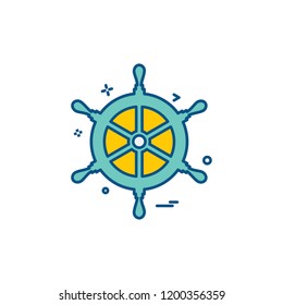Picnic icon design vector