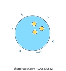 Picnic icon design vector 