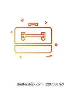 Picnic icon design vector