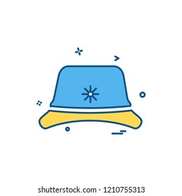 Picnic icon design vector