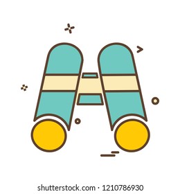 Picnic icon design vector 