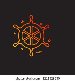 Picnic icon design vector