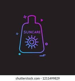 Picnic icon design vector