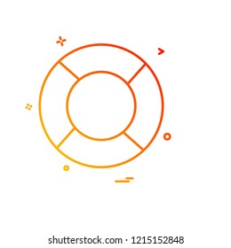 Picnic icon design vector 