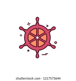 Picnic icon design vector