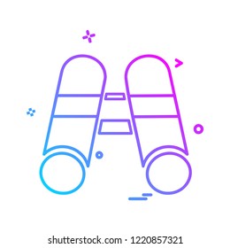 Picnic icon design vector 
