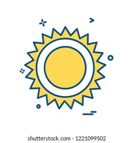 Picnic icon design vector 
