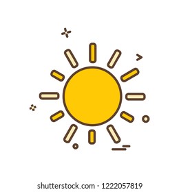 Picnic icon design vector 