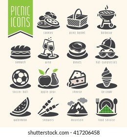 Picnic Icon Set