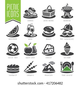 Picnic Icon Set