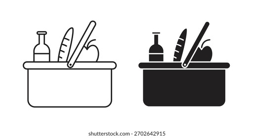 Picnic icon simple flat trend modern graphic design abstract logotype