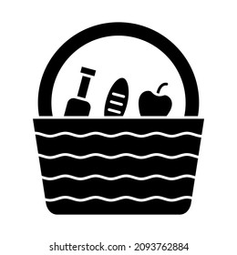 Picnic icon vector image. Can also be used for web apps, mobile apps and print media.