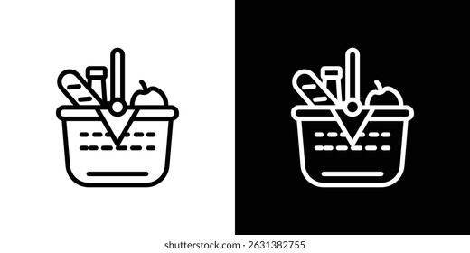 Picnic icon vector for web, computer and mobile apps