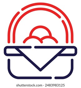Picnic icon for web, app, infographic, etc