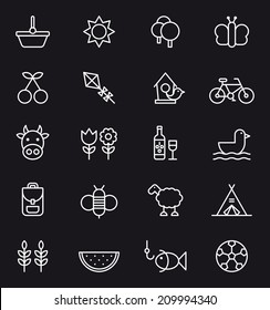 Picnic icons
