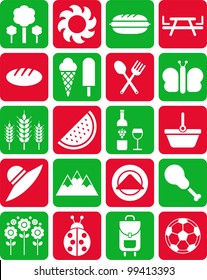 Picnic icons