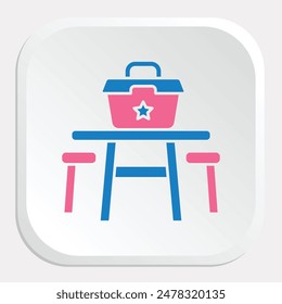 Picnic Icons: Capture Outdoor Leisure with Dynamic Graphics