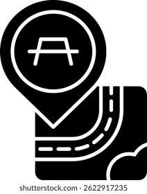 Picknick Linie Vektor Symbol Design