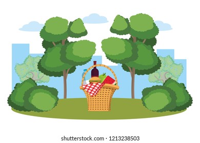 Picnic on park
