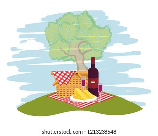 Picnic on park