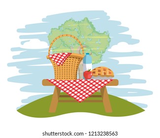 Picnic on park
